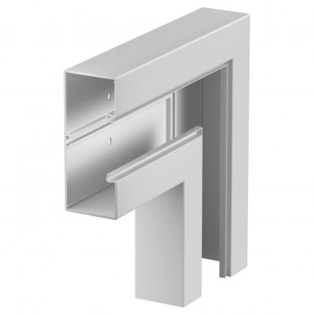 Плосък ъгъл, за канал за вграждане на контакти Rapid 80, тип GK-70170 170 | 70 | светлосиво; RAL 7035