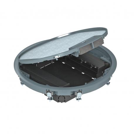 Кръгла кутия за вграждане на контакти, за замазка 55mm