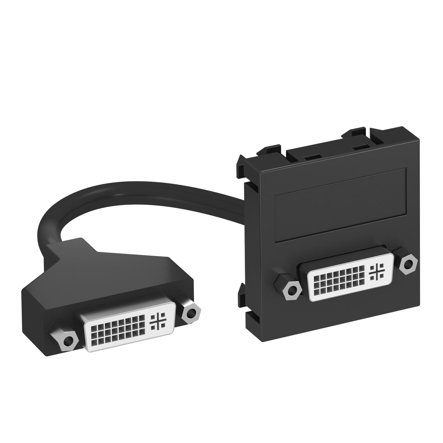 Кабель-переходник DVI-I-HDMI + component